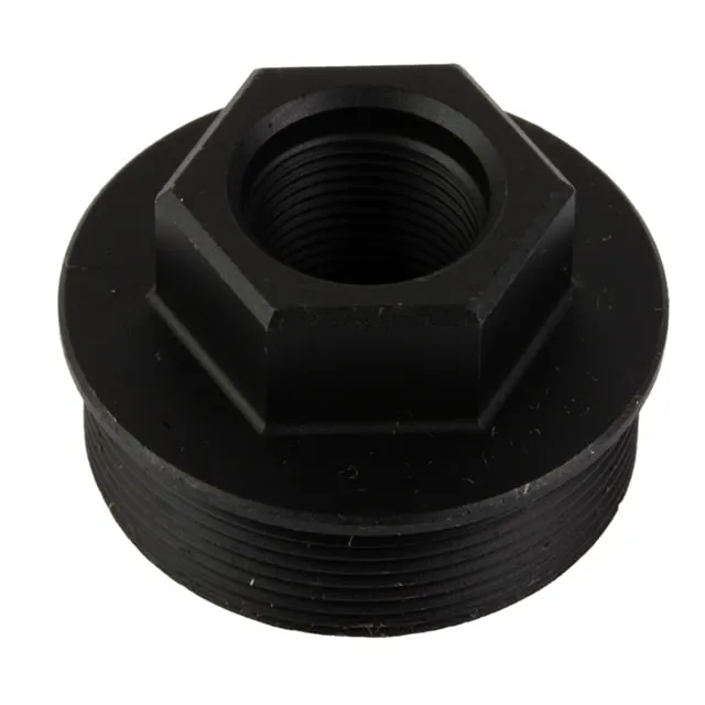 Yankee Hill Machine Sidewinder Direct Thread Adapter, 1/2x28, Black, YHM-3251 (product photo)