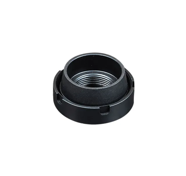 SilencerCo Thread Over Mount, Charlie, Black, Fits SilencerCo TOMD Compact Radial Brake, For Chimera 300/Omega 36M/Hybrid 46M/Saker ASR/Velos LBP, AC5229 (product photo)