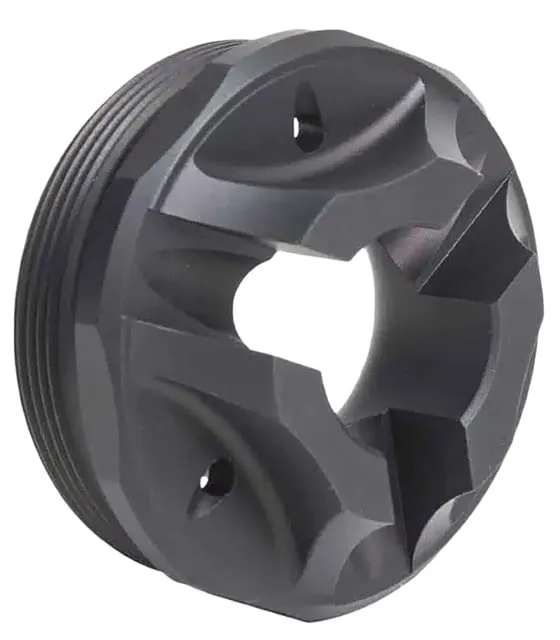 JK Armament 195 Breacher End Cap Muzzle Device Suppressor Parts, Type 3 Hard Anodize, JK195LTECFHC (product photo)