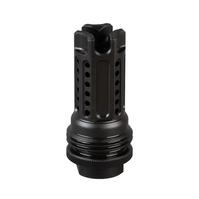 SilencerCo ASR RCB .223 Remington/556NATO Compensator, Nitride Finish, Black, AC5527 (product photo)