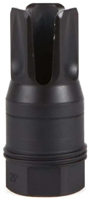 SIG SAUER Clutch-Lok QD Flash Hider, 7.62mm, 5/8x24, 25 Degree Taper, Black, SL76258X2425DEGF (product photo)