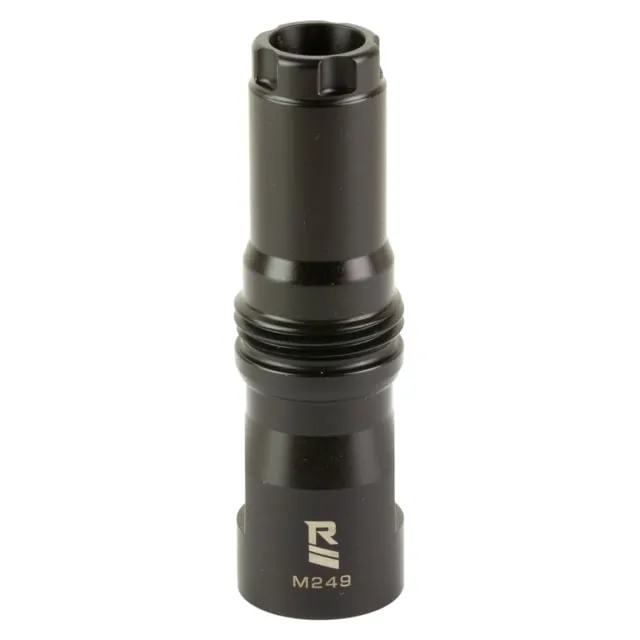 Rugged Suppressors M249 Muzzle Device, 9/16x24 LH, Black, MD001 (product photo)