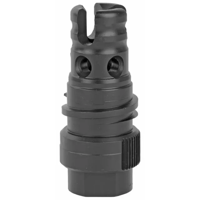 Sylvan Arms Muzzle Device, 223 Remington/ 5.56x45mm NATO, Threaded 1/2x28, Black, SA223QD (product photo)