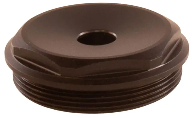 Energetic Armament Stainless Steel End Cap Muzzle Device, 5.56mm, Nitride, Black, EA33 (product photo)