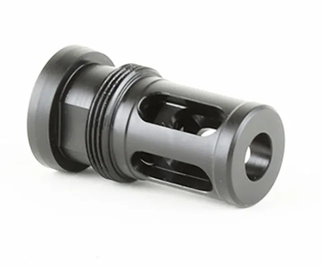 Griffin Armament Taper Mount Hammer Barrel Compensator 9MM 1/2x28, Black, TMHC91228 (product photo)