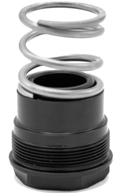HUXWRX 3-Lug Housing Adapter, 9, Black, 1858 (product photo)