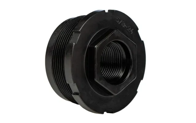 Aero Precision LAHAR-30 5/8-24 Direct Thread Adapter, Nitride, Black, APRS100010C (product photo)