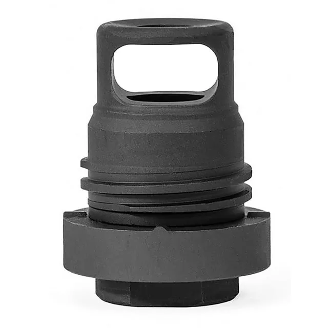 Yankee Hill Machine Mini QD Muzzle Brake, 9MM, 5/8x24, Black, YHM-3109-1MB-24A (product photo)