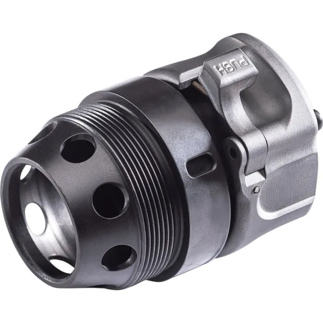 SureFire Fast Attach Hub Muzzle Adapter, 5.56mm, 3/8-24, Black, HUB-FA-556-BK (product photo)