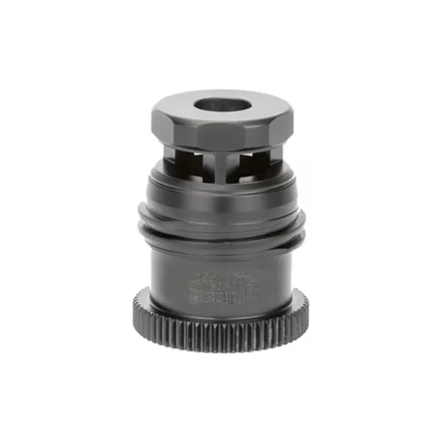 Griffin Armament DUAL-LOK EZ-Brake Muzzle Brake, .30 Caliber, 1/2x28, Black Nitride, DLEZ30C1228 (product photo)