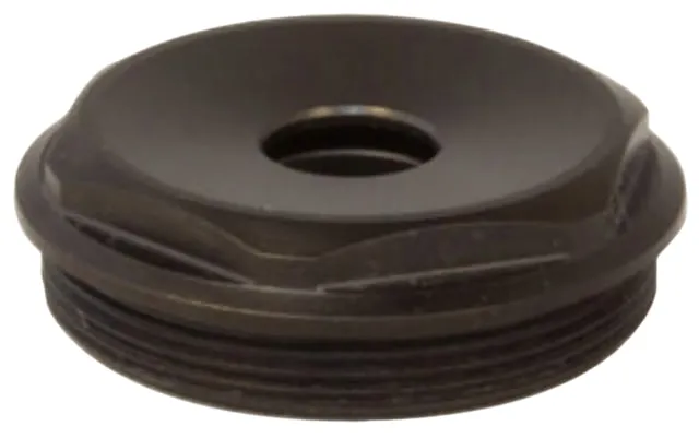 Energetic Armament Titanium End Cap Muzzle Device, 7.62mm, Nitride, Black, EA32 (product photo)