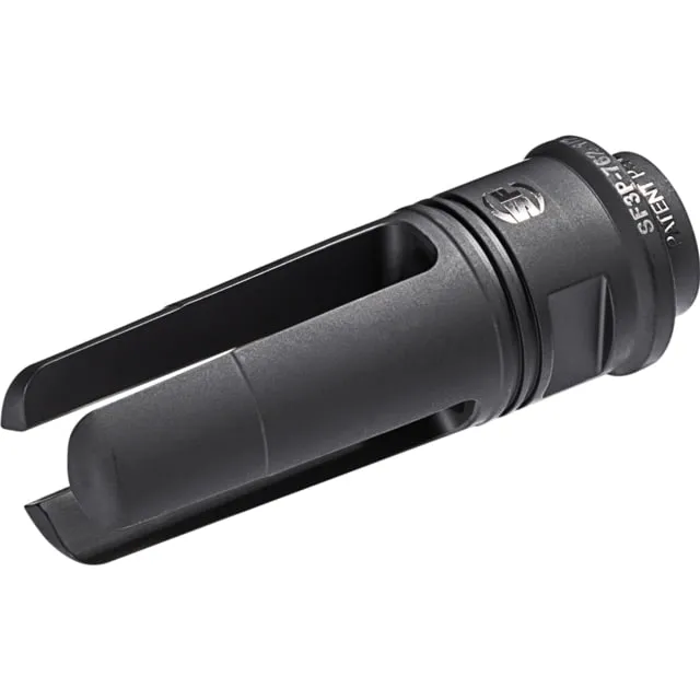 SureFire 3 Prong Flash Hider, M16, M4, 5.56x45mm NATO, 5/8x24, Nitride, Black, SF3P-556-5/8-24 (product photo)