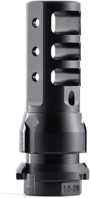 Dead Air Armament Keymo Muzzle Brake, M18x1.5 Thread, .338 caliber, DA106 (product photo)