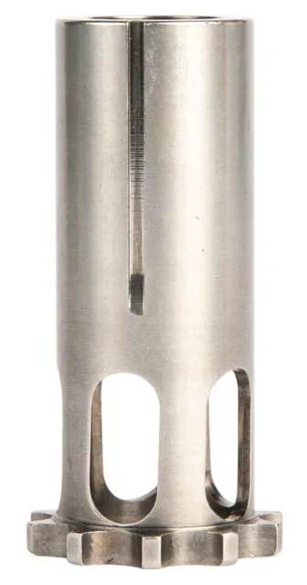 SilencerCo Piston Muzzle Device, 1/2x28 SN Soft Shoulder, 9mm, Stainless Steel, AC1756 (product photo)