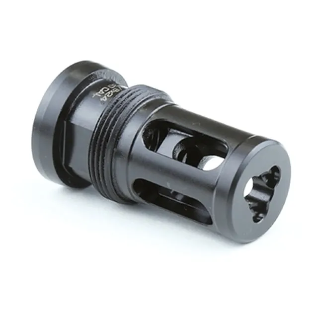 Griffin Armament Taper Mount Hammer Barrel Compensator .30 Cal 5/8x24, Black, TMHC305824 (product photo)