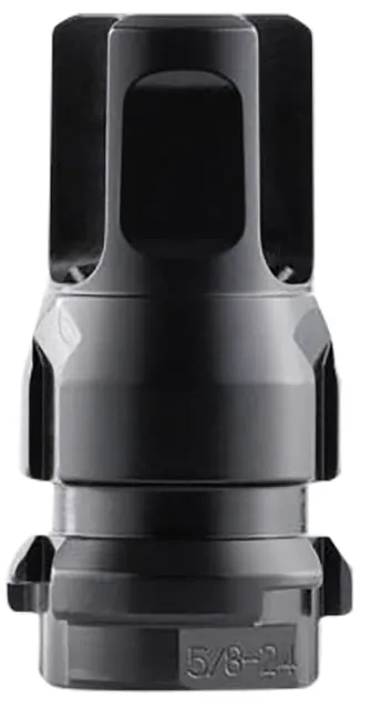 Dead Air Armament KeyMicro Flash Hider, 2.063in, 9mm Luger, 13.5x1mm LH Thread, Nitride, Black, DA117 (product photo)