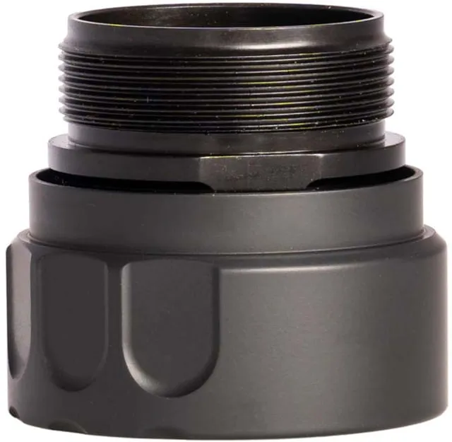 Rugged Suppressors Obsidian Dual Taper Mount, Black, ODTM001 (product photo)