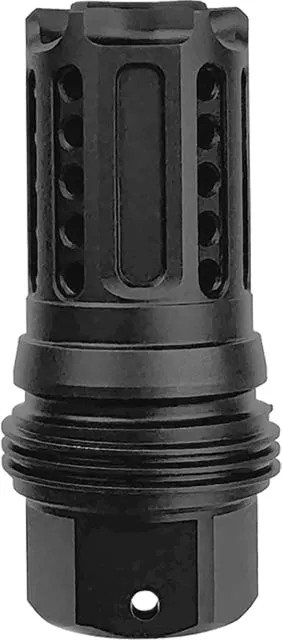 Cobalt Kinetics RCB-6 Muzzle Brake, 5.56x45mm NATO, 1/2x28, Nitride, Black, CKRCB6556 (product photo)