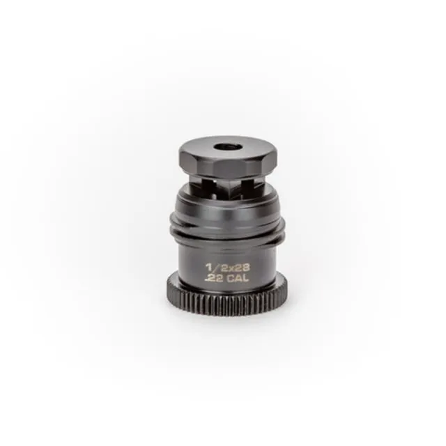 Griffin Armament DUAL-LOK EZ-Brake Muzzle Brake, 5.56mm, 1/2x28, Black Nitride, DLEZ22C1228 (product photo)