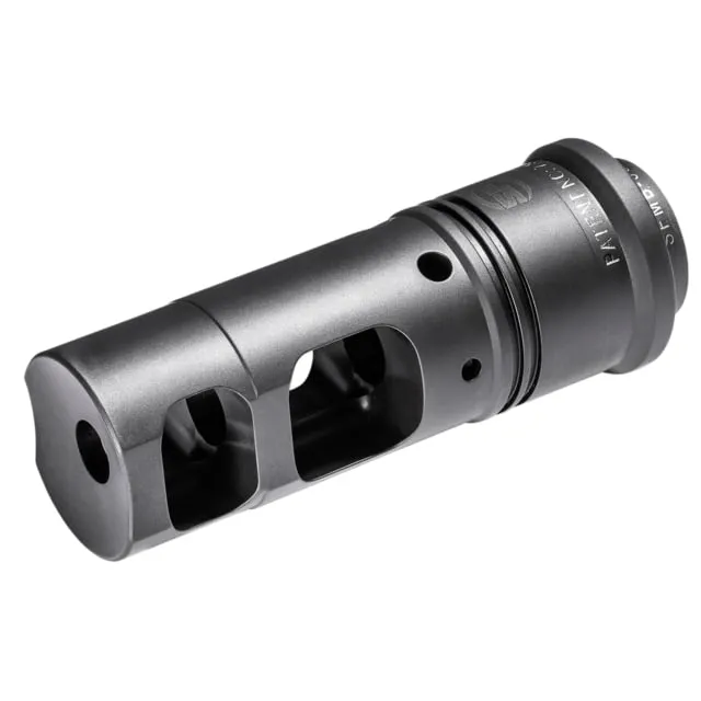SureFire SFMB Socom Muzzle Brake, 6mm ARC, 5/8x24, DLC, Black, SFMB-6-5/8-24 (product photo)