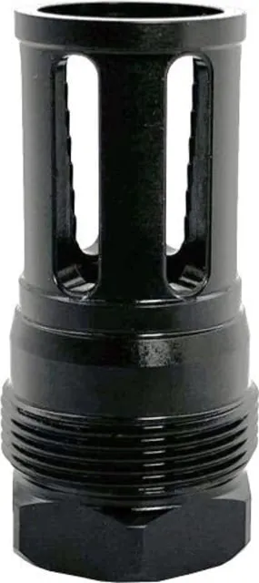 Wolfpack Armory Night Howler Flash Hider, 1/2x28, Black Nitride, NHFH1228BNV3 (product photo)