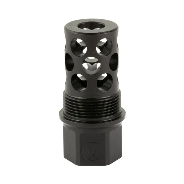 SilencerCo TOMD Compact Radial Muzzle Brake, 30 Caliber, Fits 1/2X28, Compatible with Thread Over Mounts, AC5232 (product photo)